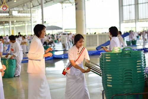 ภาพ No.125372:V.27 มาฆะ สาธุ  การรับบุญเตรียมงาน ปฎิบัติงาน เก็บงาน ของเจ้าหน้าที่หน่วยงานต่างๆ เพื่อวันมาฆบูชา วันเสาร์ที่ 24 กุมภาพันธ์  พ.ศ. 2567 ณ วัดพระธรรมกาย จ.ปทุมธานี