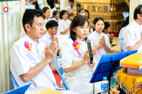 ภาพ No.197291:พิธีทอดผ้าป่าทำนุบำรุงศาสนสถาน ณ วัดอัมพวัน ตำบลบางม่วง อำเภอบางใหญ่ จังหวัดนนทบุรี ในโครงการธรรมยาตรา กตัญญูบูชา มหาปูชนียาจารย์ พระมงคลเทพมุนี(สด จนฺทสโร) พระผู้ปราบมาร อนุสรณ์สถาน 7 แห่ง ปีที่ 13 วันที่ 17 มกราคม พ.ศ. 2568