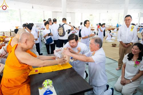 ภาพ No.212661:วันพฤหัสบดีที่ 20 มีนาคม พ.ศ. 2568 พิธีเจริญพระพุทธมนต์ เนื่องในอายุวัฒนมงคลครบ 74 ปี พระภาวนาธรรมวิเทศ วิ. (ภูเบศ ฌานาภิญโญ) ณ หอฉันคุณยายฯ วัดพระธรรมกาย