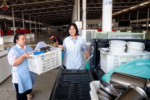 ภาพ No.58454:V.41 เทหมดใจ  ลุยต่อไป ร้อยซาวปี การเตรียมงาน การปฏิบัติงาน และการเก็บงาน ของเจ้าหน้าที่หน่วยงานต่างๆ เพื่อพิธีฉลองอายุวัฒนมงคล 80 ปี หลวงพ่อธัมมชโย และรับถวายมหาสังฆทาน 10,000 กว่าวัดทั่วประเทศ ในวันคุ้มครองโลก จันทร์ที่ 22 เมษายน พ.ศ. 2567