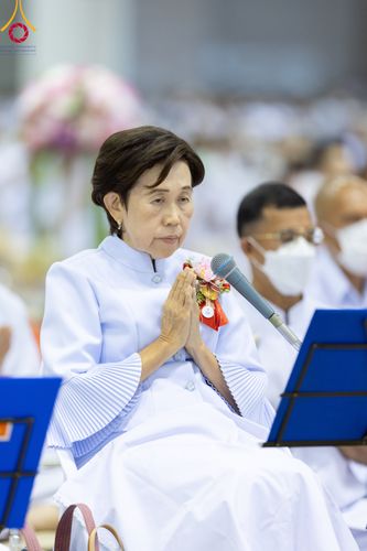 ภาพ No.92202:พิธีบูชาข้าวพระ ในวันทอดกฐินสามัคคี อาทิตย์ต้นเดือนที่ 5 พฤศจิกายน พ.ศ. 2566 ณ วัดพระธรรมกาย จ.ปทุมธานี