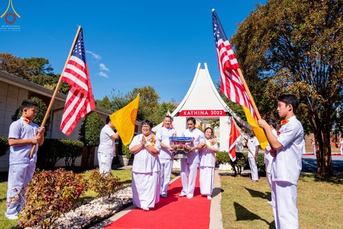 ภาพ No.63984:พิธีทอดกฐินสามัคคี ประจำปีพุทธศักราช 2565 ณ วัดพระธรรมกายจอร์เจีย ประเทศสหรัฐอเมริกา วันอาทิตย์ที่  23  ตุลาคม  พ.ศ. 2565