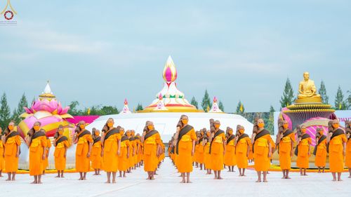 ภาพ No.70484:พุทธบุตรธรรมยาตรา ปฏิบัติธรรมและบันทึกภาพประวัติศาสตร์ ในโครงการธรรมยาตรากตัญญูบูชา มหาปูชนียาจารย์ พระมงคลเทพมุนี(สด จนฺทสโร) พระผู้ปราบมาร อนุสรณ์สถาน 7 แห่ง ปีที่ 11 ณ อนุสรณ์สถานคลองบางนางแท่น อ.สามพราน จ.นครปฐม วันที่ 9 มกราคม พ.ศ. 2566