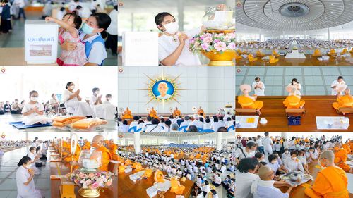 ภาพ No.78056:พิธีบุพเปตพลี ครั้งที่ 132 เพื่ออุทิศบุญกุศลแด่บรรพบุรุษผู้ล่วงลับ วันที่ 21 มีนาคม พ.ศ. 2566 ณ วัดพระธรรมกาย