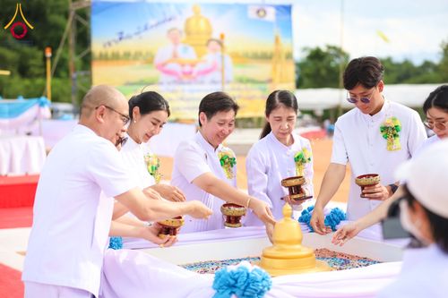 ภาพ No.336976:วันเสาร์ที่ 27 มิถุนายน 2569 พิธีทอดผ้าป่า พิธีตอกเสาเข็มมงคล องค์พระเจดีย์เพื่อสันติภาพโลก ณ ธุดงคสถานลุ่มน้ำฝาง อำเภอฝาง จังหวัดเชียงใหม่