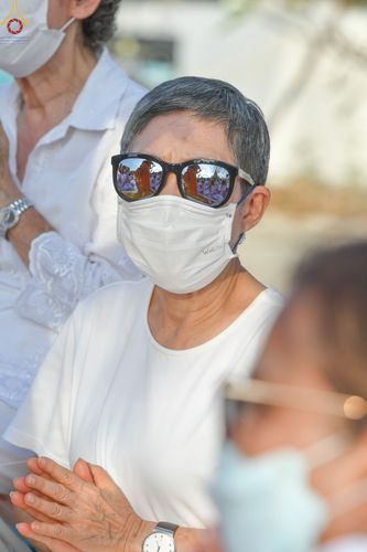 ภาพ No.70875:พิธีต้อนรับพระธรรมยาตรา ในโครงการธรรมยาตรากตัญญูบูชา มหาปูชนียาจารย์ พระมงคลเทพมุนี(สด จนฺทสโร) พระผู้ปราบมาร อนุสรณ์สถาน 7 แห่ง ปีที่ 11 วันที่ 14 มกราคม พ.ศ. 2566 ณ อนุสรณ์สถานลำดับที่ 3 สถานที่เกิดในเพศสมณะ วัดสองพี่น้อง อ.สองพี่น้อง จ.สุพรรณบุรี