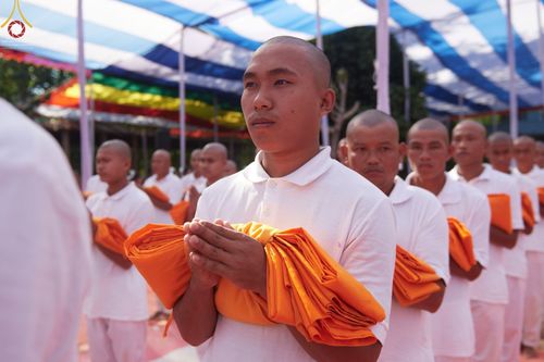 ภาพ No.64693:พิธีบรรพชาสามเณร โครงการบรรพชาสามเณร 500 รูป ประเทศบังกลาเทศ วันที่ 22 พฤศจิกายน พ.ศ. 2565