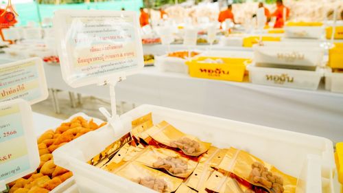 ภาพ No.70422:พิธีถวายภัตตาหารเป็นสังฆทาน แด่คณะพระธรรมยาตราฯ ในโครงการธรรมยาตราฯ ปีที่ 11 ณ อนุสรณ์สถานคลองบางนางแท่น อ.สามพราน จ.นครปฐม วันที่ 12 มกราคม พ.ศ. 2566