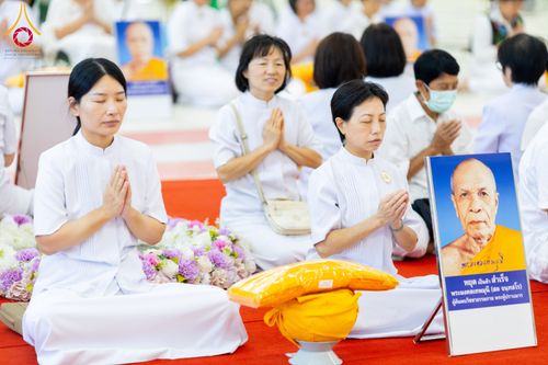 ภาพ No.286523:วันเสาร์ที่ 12 กรกฏาคม พ.ศ.2568 พิธีบรรพชาอุปสมบท  โครงการบรรพชาอุปสมบทหมู่ ธรรมทายาทนานาชาติ(ภาคภาษาจีน), โครงการบรรพชาสามเณร โรงเรียนนานาชาติ รุ่นที 14