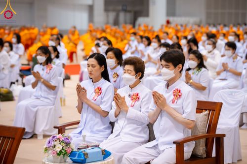 ภาพ No.90687:พิธีบำเพ็ญกุศลสวดพระอภิธรรม อุบาสกถาวร พรหมถาวร (อุบาสกผู้ปั้นพระ) วันอาทิตย์ที่ 15 ตุลาคม พ.ศ. 2566 ณ ห้องแก้วสารพัดนึก 1 สภาธรรมกายสากล วัดพระธรรมกาย จ.ปทุมธานี