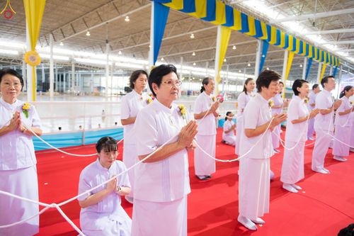 ภาพ No.342803:วันอาทิตย์ที่ 9 สิงหาคม พ.ศ.2569 พิธีจุดเทียนใจ ไฟนิรันดร์ อนันตชัย ณ รัตนบัลลังก์ วัดพระธรรมกาย