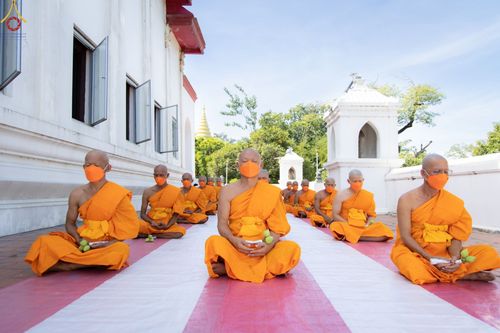 ภาพ No.66312:พิธีอุปสมบทวัดวรนายกรังสรรค์เจติยบรรพตาราม อ.บางปะหัน จ.พระนครศรีอยุธยา รับบุญจัดงานโดยศูนย์อบรมเยาวชนบางปะหัน และสำนักศรัทธาภิบาล เมื่อวันที่ 7 ธันวาคม พ.ศ. 2565