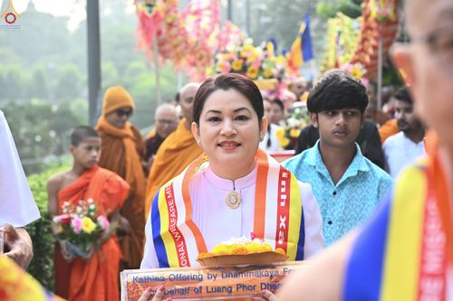 ภาพ No.278972:วันที่ 5 พฤศจิกายน 2568 กฐินสมทบวัดต่างประเทศ โดยคณะศิษยานุศิษย์ บูชาธรรม 81 ปี หลวงพ่อธัมมชโย ณ วัดมหาโพธิ์ เมืองพุทธคยา ถวายแด่  วัดพุทธนานาชาติเพื่อสวัสดิการสากล  (Buddha International Welfare Mission)  เมืองพุทธคยา ประเทศอินเดีย