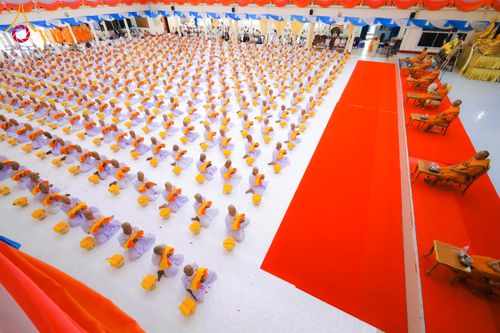 ภาพ No.281230:วันที่ 4 ธันวาคม พ.ศ. 2568 พิธีบรรพชาสามเณร ในโครงการบวชบูชาธรรมมหาปูชนียาจารย์  ณ วัดกลางพระอารามหลวง จังหวัดบุรีรัมย์