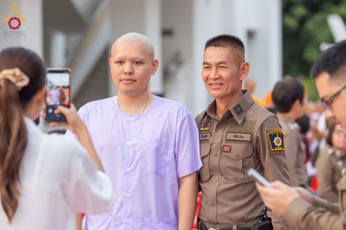 ภาพ No.349364:วันจันทร์ที่ 14 กันยายน พ.ศ.2569  พิธีตัดปอยผมนักเรียนนายสิบธรรมทายาท  "โครงการบรรพชาและพัฒนาศีลธรรม นักเรียนนายสิบตำรวจรุ่นที่ 16“  ณ ศูนย์ฝึกอบรมตำรวจภูธร ภาค 1  จ.สระบุรี