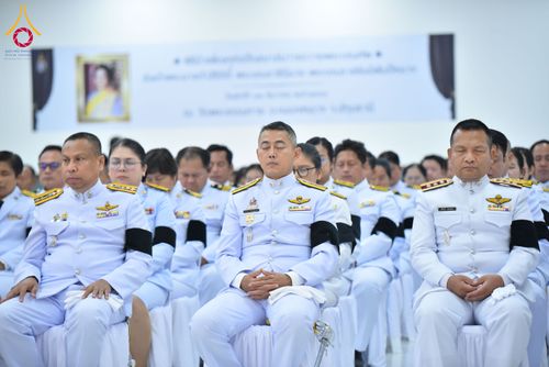 ภาพ No.280687:วันศุกร์ที่ 12 ธันวาคม พ.ศ.2568 พิธีบำเพ็ญกุศลปัญญาสมวาร (50 วัน) อุทิศถวายพระราชกุศลแด่ “พระพันปีหลวง” ณ วัดพระธรรมกาย