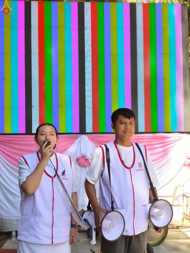 ภาพ No.301443:ภาพเบื้องหลังอาสาสมัครรวมใจ ชุดที่ 4 ในโครงการธรรมยาตรา กตัญญูบูชา มหาปูชนียาจารย์ พระมงคลเทพมุนี(สด จนฺทสโร) พระผู้ปราบมาร อนุสรณ์สถาน 7 แห่ง ปีที่ 14