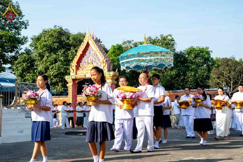 ภาพ No.305198:วันที่ 28 มกราคม พ.ศ. 2569 พิธีทอดผ้าป่าทำนุบำรุงศาสนสถาน ณ วัดเกิดการอุดม อ.คลองหลวง จ.ปทุมธานี ในโครงการธรรมยาตรา กตัญญูบูชา มหาปูชนียาจารย์ พระมงคลเทพมุนี(สด จนฺทสโร) พระผู้ปราบมาร อนุสรณ์สถาน 7 แห่ง ปีที่ 14