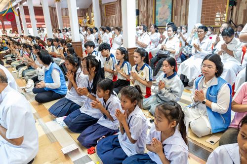 ภาพ No.300865:วันที่ 22 มกราคม พ.ศ. 2569 พิธีทอดผ้าป่าทำนุบำรุงศาสนสถาน ณ วัดบางปลา อ.บางเลน จ.นครปฐม ในโครงการธรรมยาตรา กตัญญูบูชา มหาปูชนียาจารย์ พระมงคลเทพมุนี(สด จนฺทสโร) พระผู้ปราบมาร อนุสรณ์สถาน 7 แห่ง ปีที่ 14