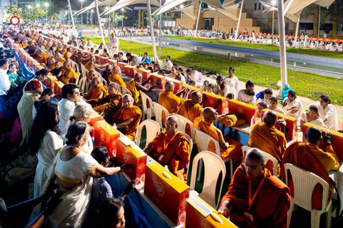 ภาพ No.321707:วันที่ 12 เมษายน พ.ศ.2569 วัดพระธรรมกาย ร่วมกับพุทธสภาแห่งอินเดีย ถวายมหาสังฆทาน 135 วัด ดร.ภีมราว รามชี อัมเบดการ์ (Dr. B.R. Ambedkar) รัฐบุรุษผู้ฟื้นฟูพระพุทธศาสนา ณ วัดพุทธสันติวันธรรมชัย เมืองนาคปูร์ รัฐมหาราษฏระ สาธารณรัฐอินเดีย