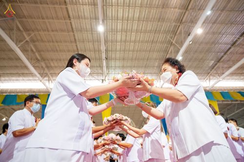 ภาพ No.81616:พิธีหล่อพระประธานเพื่อประดิษฐาน ณ ห้องแก้วสารพัดนึก 2 เนื่องในวันวิสาขบูชา วันเสาร์ที่ 3 มิถุนายน 2566 ณ วัดพระธรรมกาย จ.ปทุมธานี