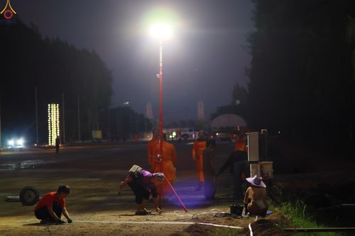 ภาพ No.320998:วันที่ 9 เมษายน พ.ศ.2569 การเตรียมงานจราจร เพื่องานถวายมหาสังฆทาน 40,000 กว่าวัดทั่วประเทศ วันคุ้มครองโลก 22 เมษายน พ.ศ.2569 วัดพระธรรมกาย