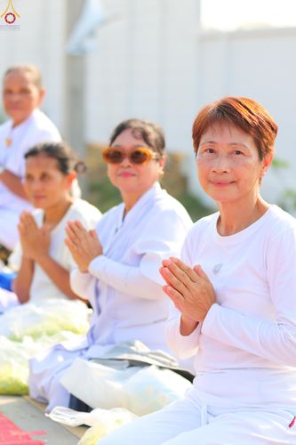 ภาพ No.299467:วันที่ 18 มกราคม พ.ศ. 2569 พิธีต้อนรับพระธรรมยาตรา ณ อนุสรณ์สถานลำดับที่ 5 สถานที่เผยแผ่วิชชาธรรมกายครั้งแรก อนุสรณ์สถานบางปลา วัดบางปลา อำเภอบางเลน จังหวัดนครปฐม ในโครงการธรรมยาตรา กตัญญูบูชา มหาปูชนียาจารย์ พระมงคลเทพมุนี(สด จนฺทสโร) พระผู้ปราบมาร อนุส