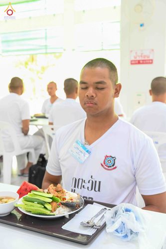 ภาพ No.340550:วันที่ 24-25 กรกฎาคม พ.ศ. 2569 โครงการพัฒนาคุณธรรม จริยธรรม สำหรับนักเรียนนายสิบตำรวจ (นสต.) รุ่นที่ 17 ศูนย์ฝึกอบรมตำรวจภูธรภาค 1 ได้จัดกิจกรรม WalkRally สวดมนต์นั่งสมาธิ และฟังธรรมจากพระอาจารย์ ณ ศูนย์ปฏิบัติธรรมเวิล์ดพีช วัลเล่ย์ (World Peace Valley) 