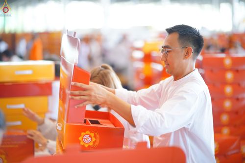 ภาพ No.320520:วันที่ 10 เมษายน พ.ศ.2569 การเตรียมกล่องไทยธรรม เพื่องานถวายมหาสังฆทาน 40,000 กว่าวัดทั่วประเทศ วันคุ้มครองโลก 22 เมษายน พ.ศ.2569 วัดพระธรรมกาย