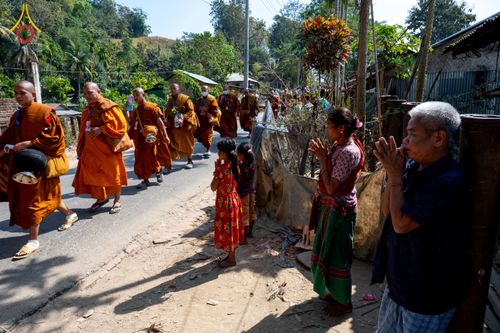 ภาพ No.309858:วันที่ 3-8 กุมภาพันธ์ พ.ศ. 2569 ธรรมยาตราบังกลาเทศ (Rajban Vihar - Khagrachri) ณ ประเทศบังกลาเทศ (Bangladesh)