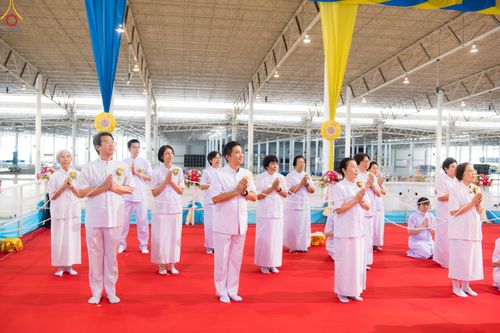 ภาพ No.342799:วันอาทิตย์ที่ 9 สิงหาคม พ.ศ.2569 พิธีจุดเทียนใจ ไฟนิรันดร์ อนันตชัย ณ รัตนบัลลังก์ วัดพระธรรมกาย