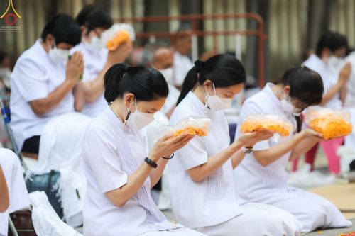 ภาพ No.68934:พิธีต้อนรับพระธรรมยาตรา ในโครงการธรรมยาตรากตัญญูบูชา มหาปูชนียาจารย์ พระมงคลเทพมุนี(สด จนฺทสโร) พระผู้ปราบมาร อนุสรณ์สถาน 7 แห่ง ปีที่ 11 วันที่ 3 มกราคม พ.ศ. 2566 ณ อนุสรณ์สถานมหาวิหารพระมงคลเทพมุนี จ.สุพรรณบุรี