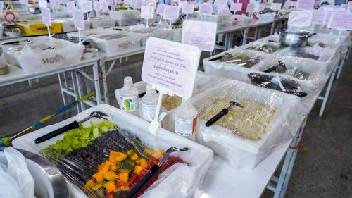 ภาพ No.75167:พิธีถวายภัตตาหารเป็นสังฆทาน แด่คณะพระธรรมยาตราฯ ในโครงการธรรมยาตรากตัญญูบูชา มหาปูชนียาจารย์ พระมงคลเทพมุนี(สด จนฺทสโร) พระผู้ปราบมาร อนุสรณ์สถาน 7 แห่ง ปีที่ 11 วันที่ 31 มกราคม พ.ศ. 2566