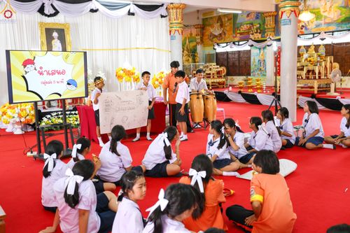 ภาพ No.338540:วันที่ 2-3 กรกฎาคม พ.ศ.2569 โครงการอบรมคุณธรรม จริยธรรมและความดีสากล ประจำปีการศึกษา2569 นักเรียนกว่า 150 คน  ณ วัดราษฎร์บูรณะ (วัดบางปลา) ต.บางปลา อ.บางพลี จ.สมุทรปราการ
