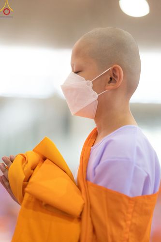 ภาพ No.79893:พิธีขอบรรพชา , พิธีคล้องอังสะ พิธีขอสรณคมน์และศีล , พิธีขอนิสสัย ในโครงการบรรพชาสามเณรฟื้นฟูพระพุทธศาสนาทั่วไทย วันเสาร์ที่ 8 เมษายน พ.ศ.2566