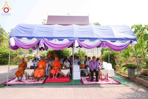 ภาพ No.317646:วันพฤหัสบดีที่ ๒ เมษายน พ.ศ.๒๕๖๙ พิธีบรรพชาสามเณรภาคฤดูร้อน น้อมบูชาธรรมอายุวัฒนมงคล ๘๒ ปี หลวงพ่อธัมมชโย และ ถวายเป็นพระราชกุศลแด่ สมเด็จพระกนิษฐาธิราชเจ้ากรมสมเด็จพระเทพรัตน์ราชสุดาฯ สยามบรมราชกุมารี รุ่นที่ ๑๓ ณ วัดทุ่งเจริญธรรม อำเภออมก๋อย จังหวัดเชี