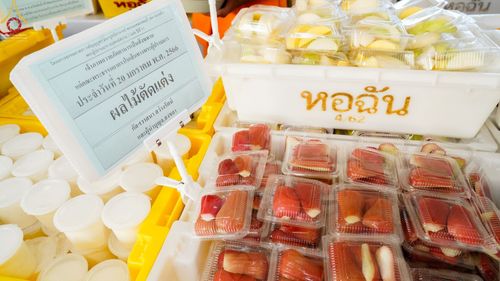 ภาพ No.72976:พิธีถวายภัตตาหารเป็นสังฆทาน แด่คณะพระธรรมยาตราฯ ในโครงการธรรมยาตรากตัญญูบูชา มหาปูชนียาจารย์ พระมงคลเทพมุนี(สด จนฺทสโร) พระผู้ปราบมาร อนุสรณ์สถาน 7 แห่ง ปีที่ 11 วันที่ 20 มกราคม พ.ศ. 2566