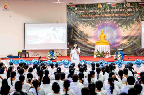 ภาพ No.347228:วันที่ 3–4 กันยายน พ.ศ. 2569 ฟังธรรม-ปฏิบัติธรรมในโครงการบวชอุบาสก–อุบาสิกาแก้ว ณ วัดพุทธสันติวัน ธรรมชัย เมืองนาคปูร์ ประเทศอินเดีย