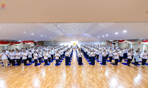 ภาพ No.319979:วันที่ 6 เมษายน พ.ศ.2569 ทีมจัดภัตตาหารประชุมเตรียมงานถวายมหาสังฆทาน 40,000 กว่าวัดทั่วประเทศ บูชาธรรม 82 ปี หลวงพ่อธัมมชโย