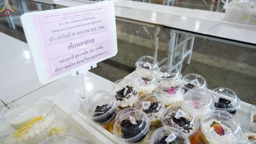 ภาพ No.75185:พิธีถวายภัตตาหารเป็นสังฆทาน แด่คณะพระธรรมยาตราฯ ในโครงการธรรมยาตรากตัญญูบูชา มหาปูชนียาจารย์ พระมงคลเทพมุนี(สด จนฺทสโร) พระผู้ปราบมาร อนุสรณ์สถาน 7 แห่ง ปีที่ 11 วันที่ 31 มกราคม พ.ศ. 2566