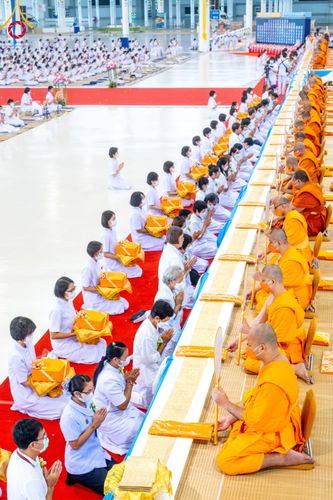 ภาพ No.87939:พิธีรำลึกนักสร้างบารมี ในวันมหารำลึกครั้งที่ 33 วันเสาร์ที่ 16 กันยายน พ.ศ. 2566 ณ หน้ารัตนบัลลังก์ สภาธรรมกายสากล วัดพระธรรมกาย