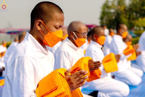 ภาพ No.77925:พิธีบรรพชาสามเณรหมู่ ณ ประเทศเนปาล วันที่ 16 มีนาคม พ.ศ. 2566