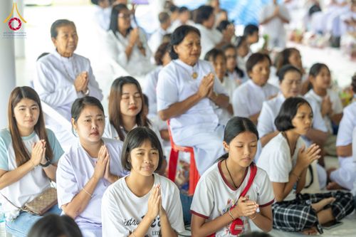 ภาพ No.212429:วันเสาร์ที่ 22 มีนาคม พ.ศ. 2568 พิธีถวายสังฆทานแด่คณะสงฆ์ 323 วัด ปีที่ 21 ครั้งที่ 175 พิธีมอบกองทุนหนุนแรงใจช่วยครูใต้ ปีที่ 18 ครั้งที่ 139 และพิธีทำบุญอุทิศส่วนกุศลให้ผู้วายชนม์ ณ ศูนย์ปฏิบัติธรรมภาคใต้ อำเภอบางกล่ำ จังหวัดสงขลา