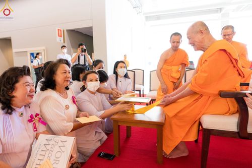 ภาพ No.103727:พิธีเปิดห้องนิทรรศการเพื่อสันติภาพโลก World Peace Lies Within ONE MAN'S VISION   วาระอายุวัฒนมงคล 83 ปี หลวงพ่อทัตตชีโว ณ ชั้น 2 อาคาร 100 ปี คุณยายอาจารย์ฯ วัดพระธรรมกาย วันพฤหัสบดีที่ 21 ธันวาคม พ.ศ. 2566