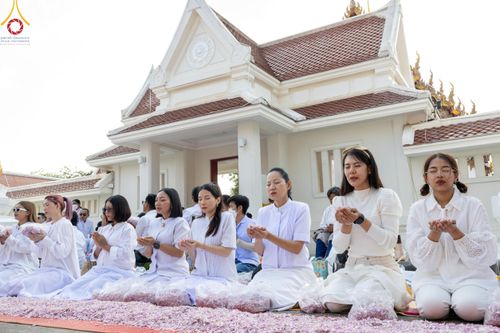 ภาพ No.113104:พิธีต้อนรับพระธรรมยาตรา ปีที่ 12 วันที่ 15 มกราคม พ.ศ. 2567 ณ วัดโบสถ์บน จ.นนทบุรี