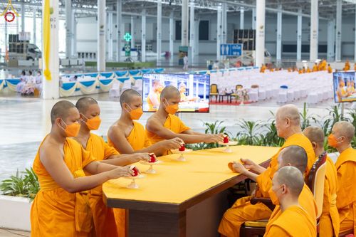 ภาพ No.88137:พิธีมุทิตาสักการะ เปรียญธรรม 9,6,3 และบาลีศึกษา 6,3  พิธีมอบดวงแก้วสามเณรทรงบาลีไวยากรณ์ วันอาทิตย์ 17 กันยายน พ.ศ. 2566 ณ สภาธรรมกายสากล วัดพระธรรมกาย