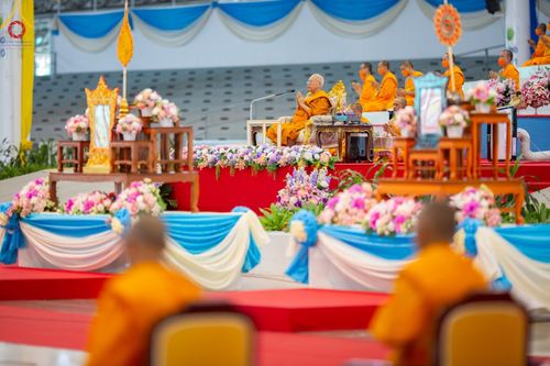 ภาพ No.85502:พิธีมุทิตาสักการะ พระราชาคณะ และพระครูสัญญาบัตร วันอาทิตย์ที่ 30 กรกฎาคม พ.ศ. 2566  ณ สภาธรรมกายสากล วัดพระธรรมกาย