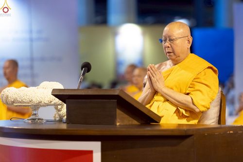 ภาพ No.241181:วันพุธที่ 27 สิงหาคม พ.ศ. 2568 พิธีฉลองชัยสวดมนต์ บทธัมมจักกัปปวัตตนสูตร ครบ 7,650,575,757 จบ ในวันธรรมชัย วัดพระธรรมกาย