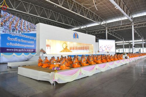 ภาพ No.131588:พิธีร่วมบุญบรรพชาสามเณร 5,000 รูป ณ บ้านแก้วเรือนทองคุณยาย สภาธรรมกายสากล วัดพระธรรมกาย วันเสาร์ที่ 23 มีนาคม พ.ศ. 2567