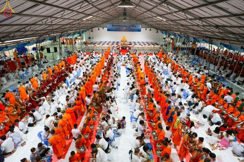 ภาพ No.140842:พิธีตักบาตรพระ 500 รูป ปีที่ 9 ณ ธุดงคสถานล้านนา อำเภอสันทราย จังหวัดเชียงใหม่ วันอาทิตย์ที่ 9 มิถุนายน พ.ศ. 2567